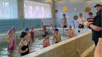Спартакиада по плаванию среди дошкольных образовательных учреждений.